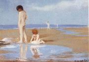 William Stott of Oldham Study of A Summer-s Day Sweden oil painting reproduction